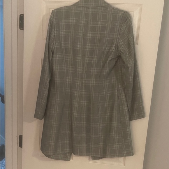 VETTA Gray Plaid Blazer - Picture 5 of 7